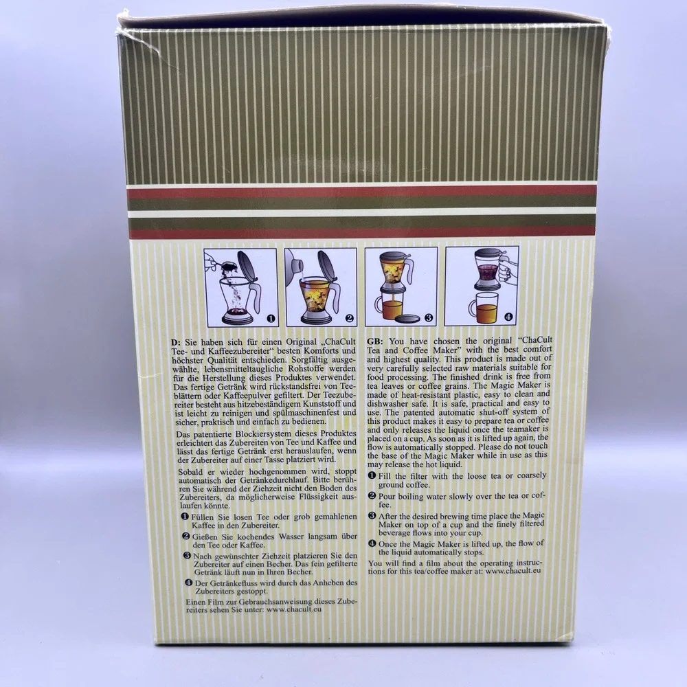ChaCult | Kitchen | Chacult Magic Ii Tea Coffee Maker 5l Bottom ...